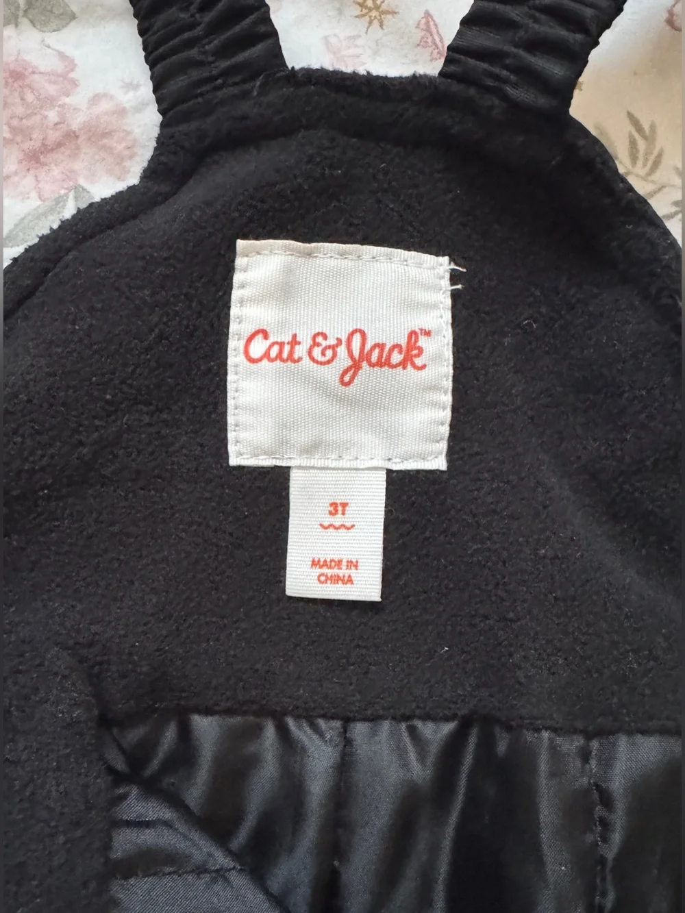 Cat & Jack Kids Snow Bibs / Snow Pants - Black - Size 3T